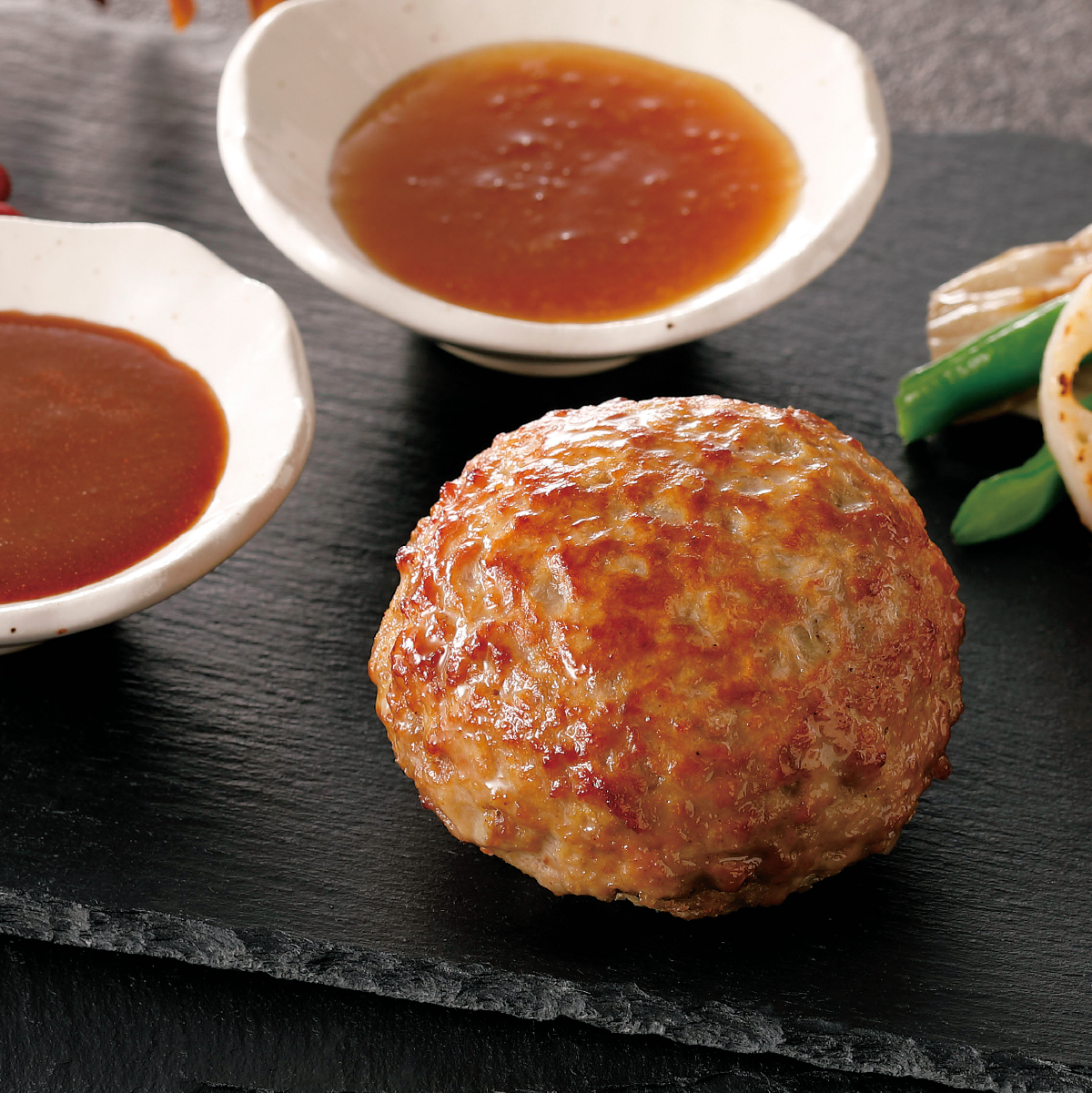 [なだ万]　レンジで簡単！和風ハンバーグ