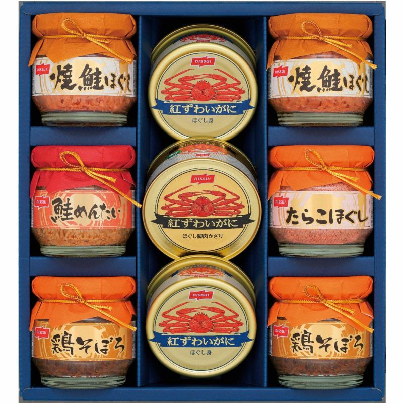 ニッスイ かに缶詰・瓶詰詰合せ | さいか屋WEBショッピング